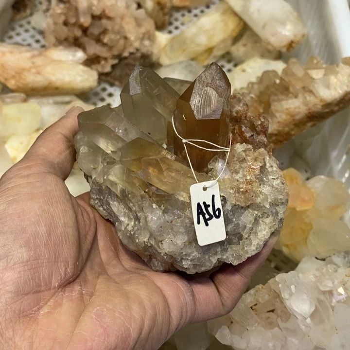 水晶水晶原石摆件未镶嵌解**馆