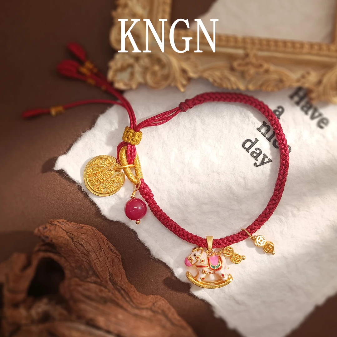 铜合金合成锆石手链 WRSS-001915【马上有钱花】手链简约气质精致