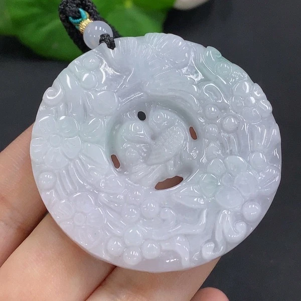 M57-天然A货翡翠-喜上眉梢