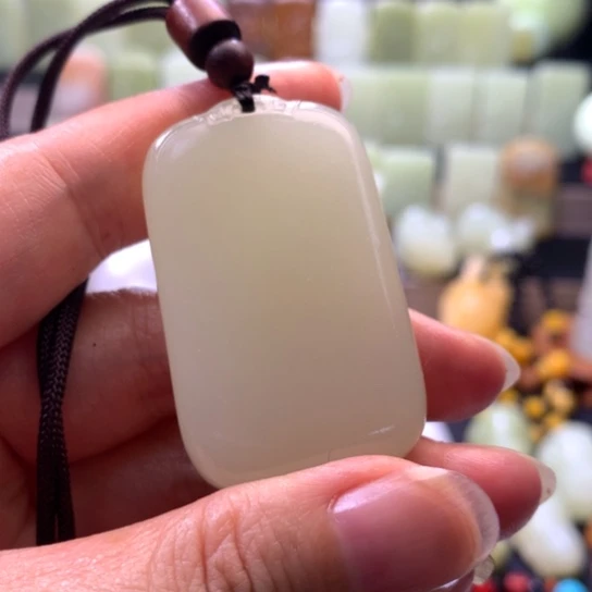 石材方解石手把件