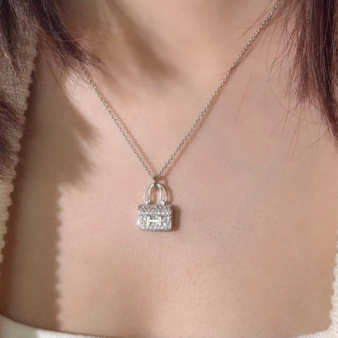 实验室培育钻石PT950培育包包项链