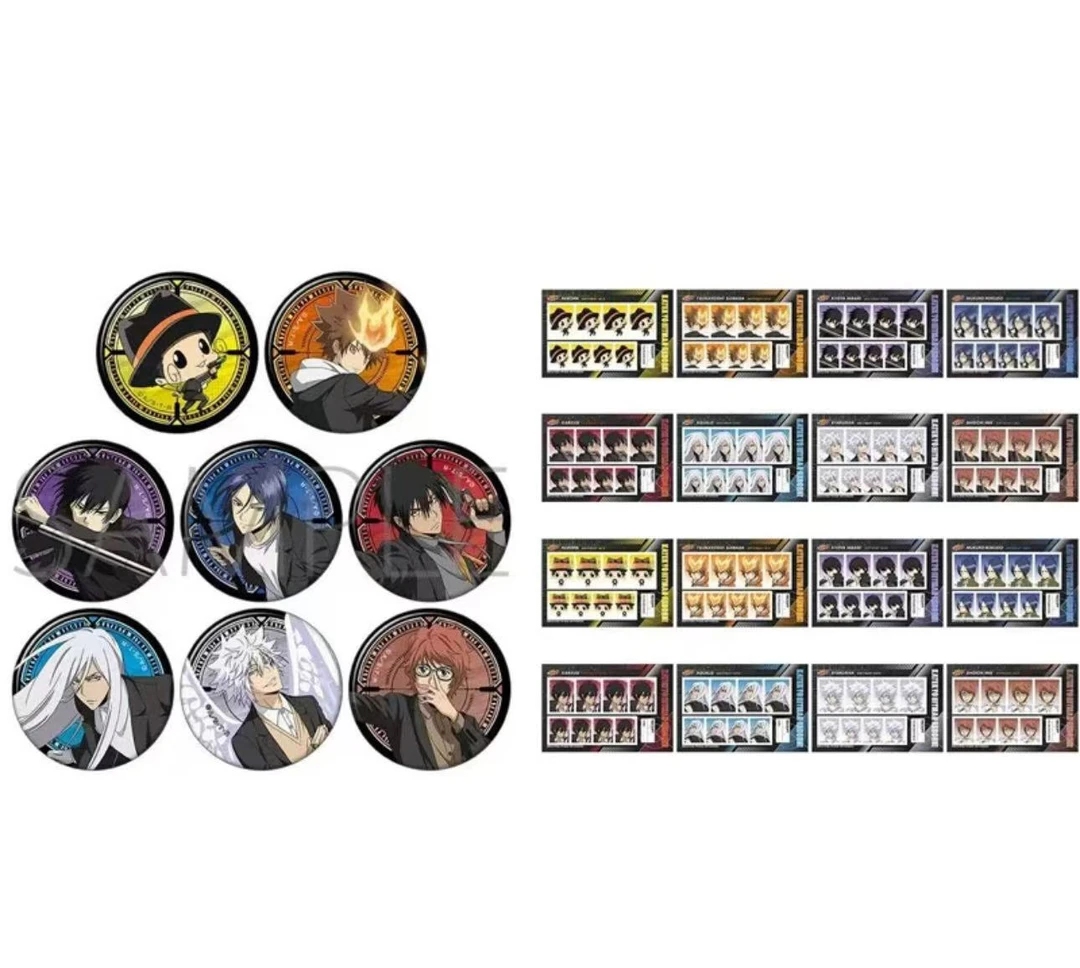 【壹谷】家庭教师战斗夹克吧唧徽章证件写真照盲盒