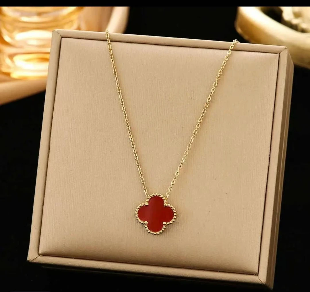 【姜涛婚礼伴手礼MY】四叶草项链女小众轻奢高级感锁骨链