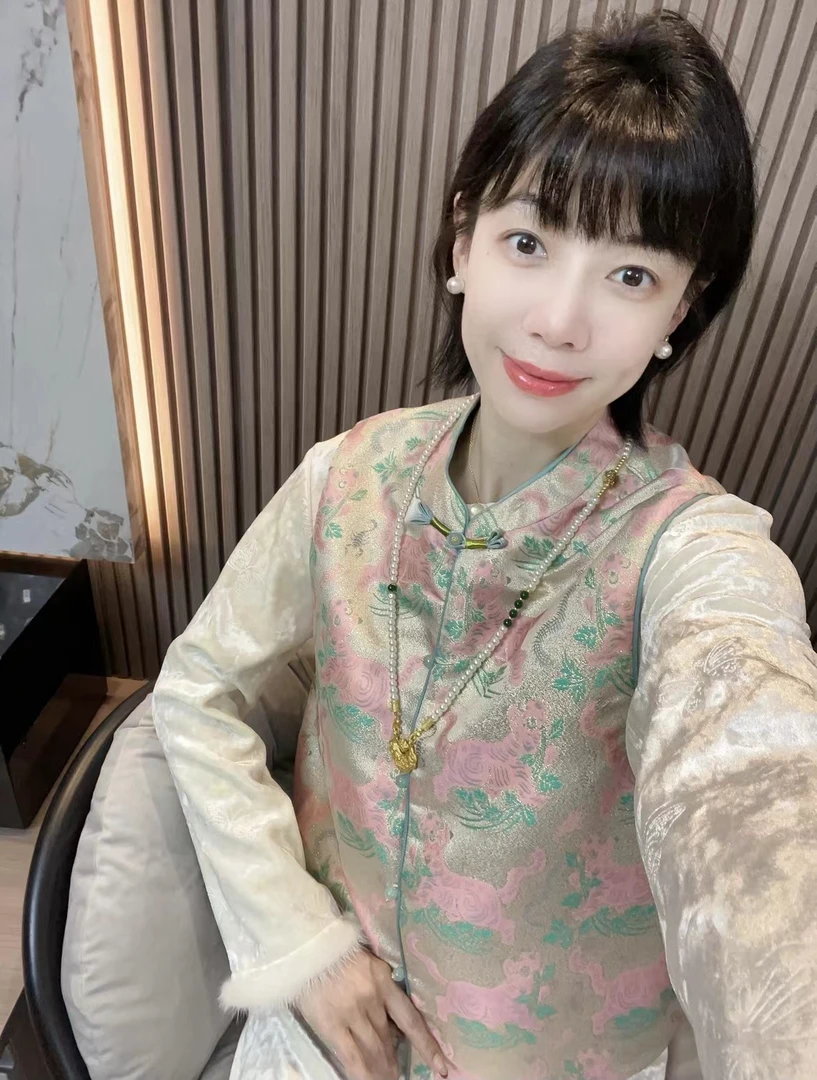 【小虎春款】新中式国风小老虎织锦花时尚气质马甲