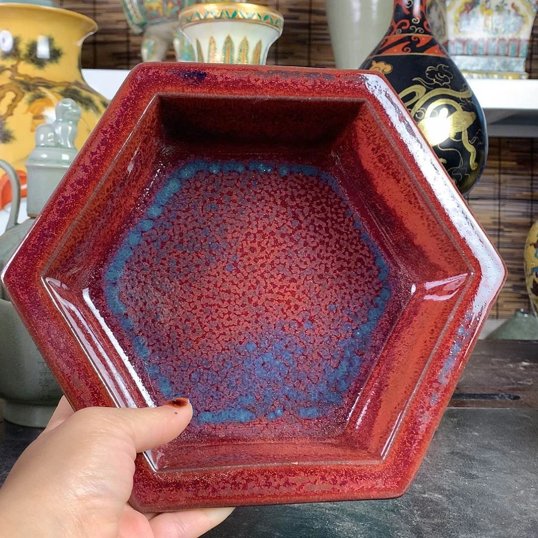 摆件瓷器真的很漂亮的