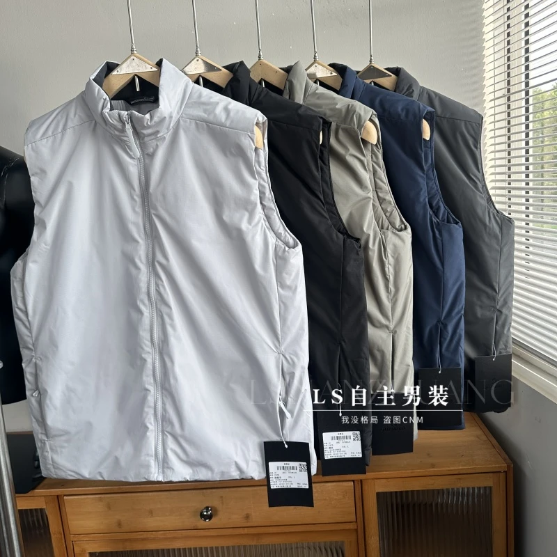 户外飞禽！鼎力主推！秋冬男士拒水棉填充秋冬立领加棉保暖马甲潮