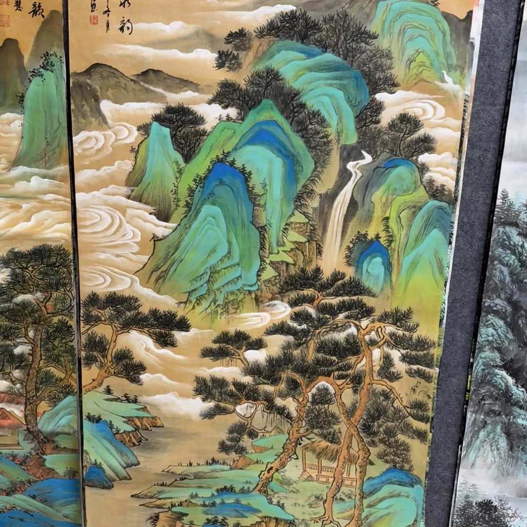 天***公国画140×70精品手绘画画画