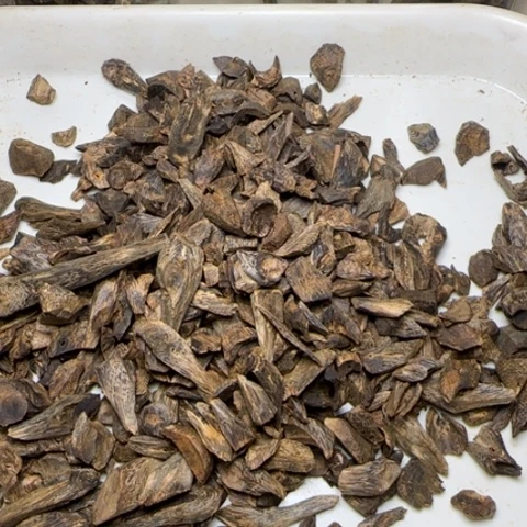 树脂制品用****0海南张勺子树丁块料102g
