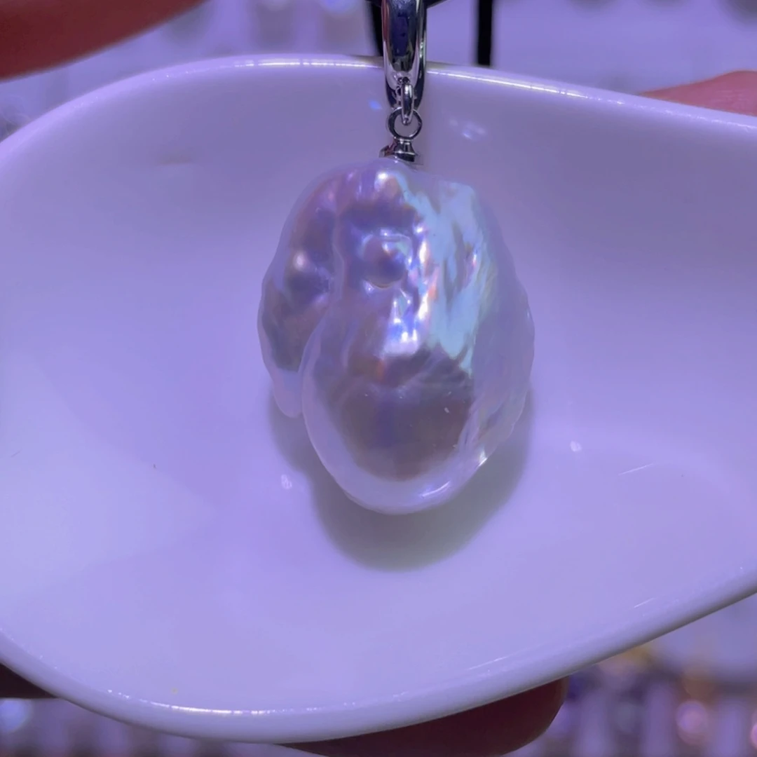 未镶嵌淡水珍珠天然淡水珍珠吊坠