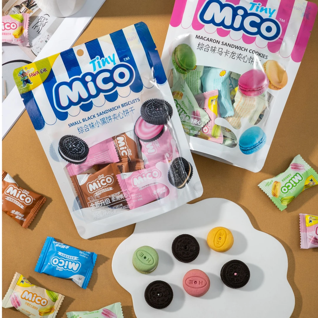 「个人单」MICO马卡龙网红休闲零食饼干