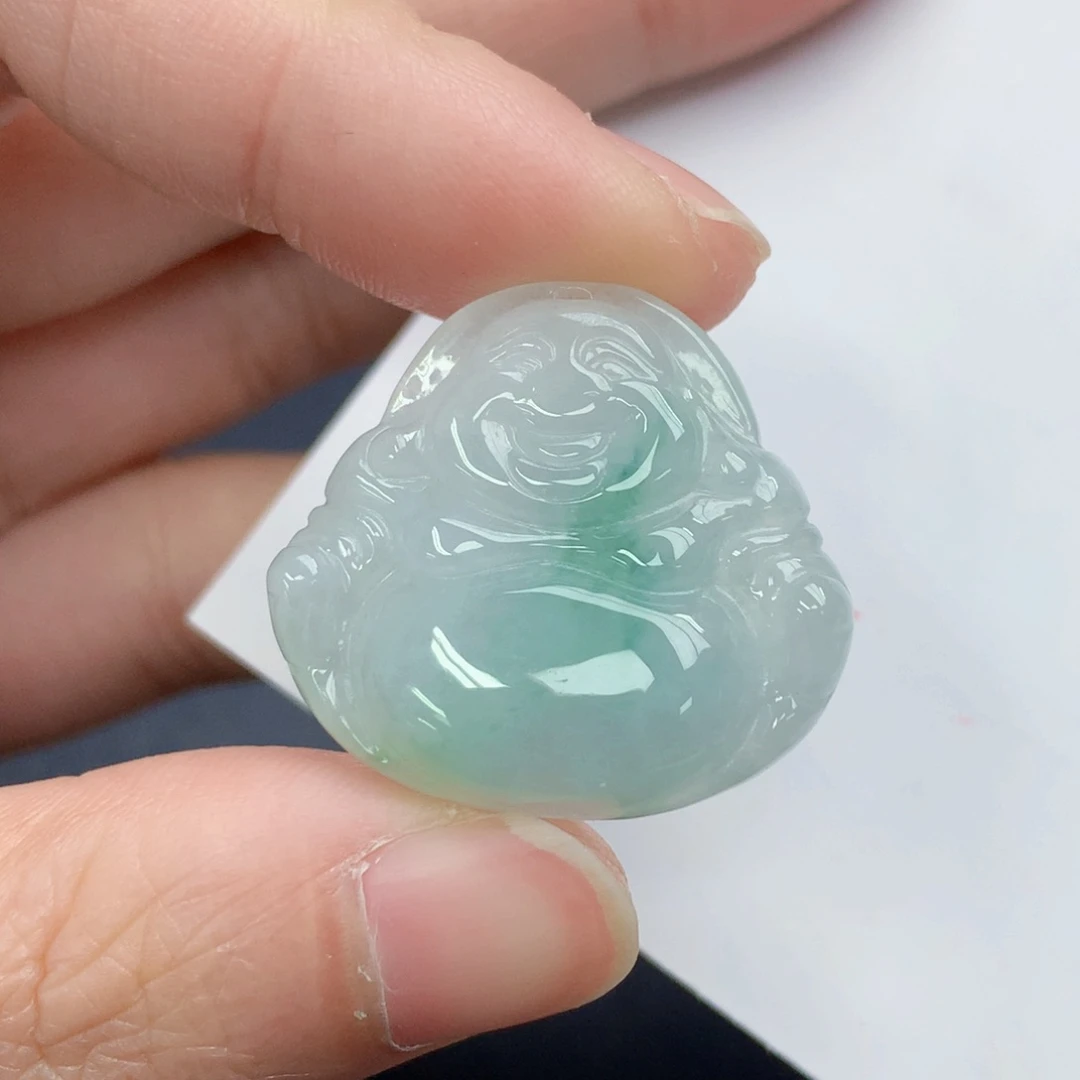 颈饰未镶嵌翡翠佛公