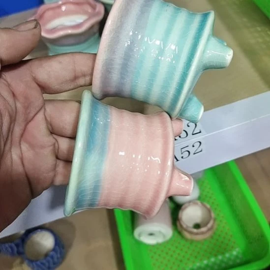 微瑕陶瓷花盆满12包邮