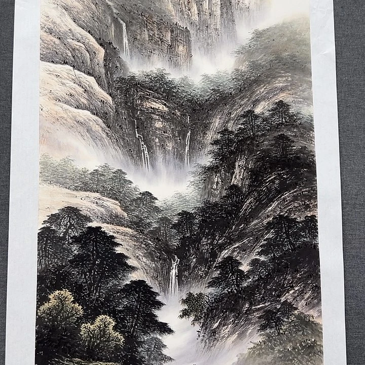 水彩书画作品多次