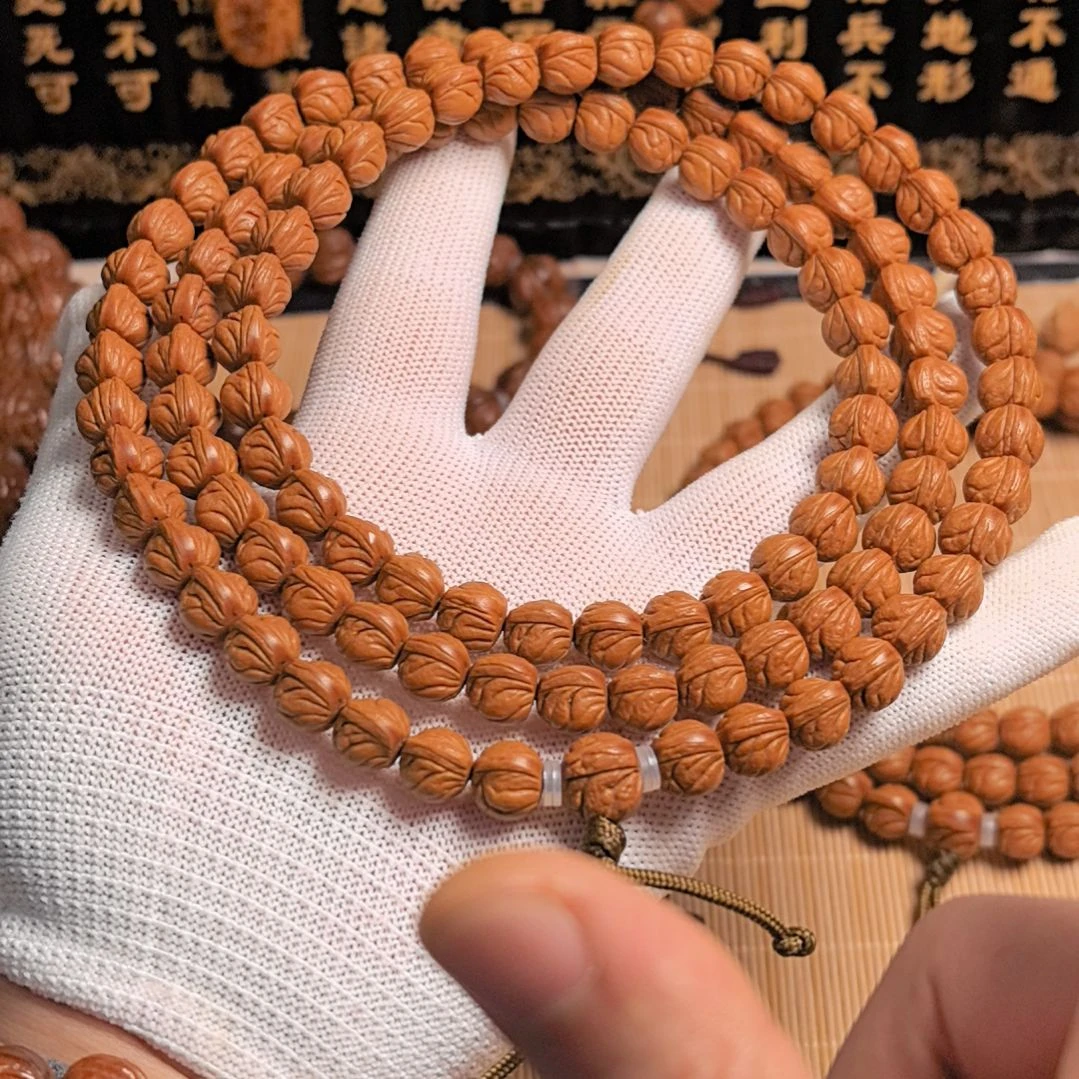 桃核吊坠小龙纹脖挂10