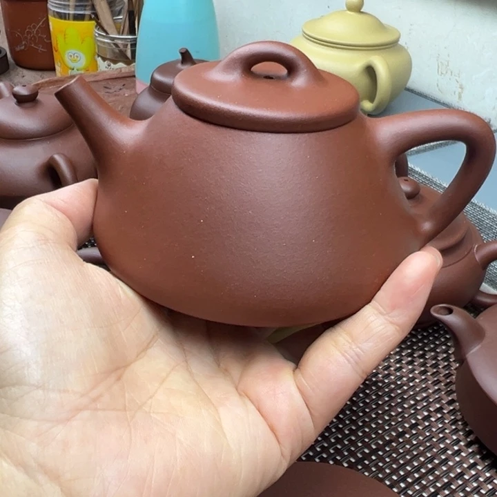 茶壶紫砂用****6半手工制作