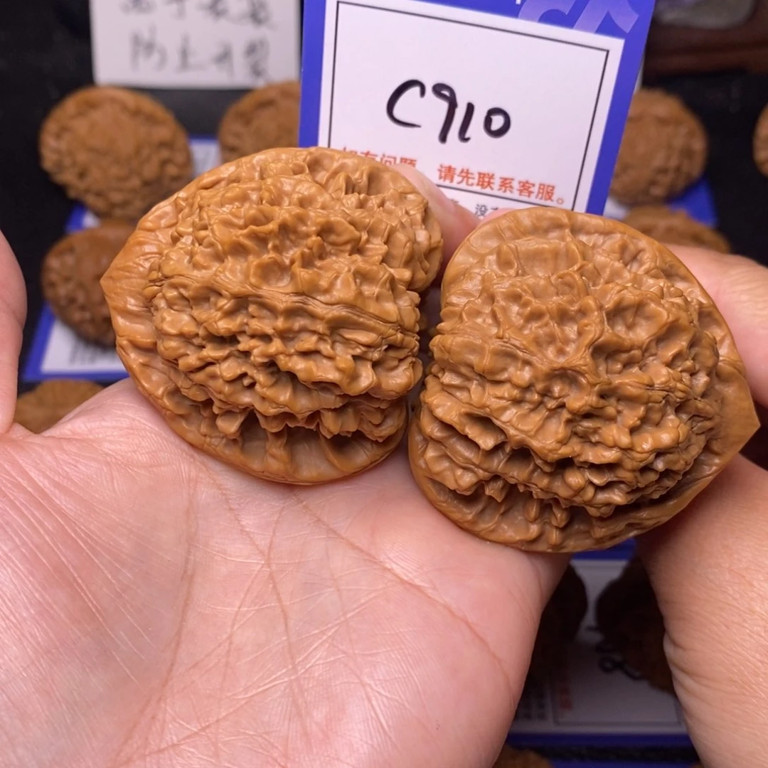 文玩核桃把件S****R50官帽c910