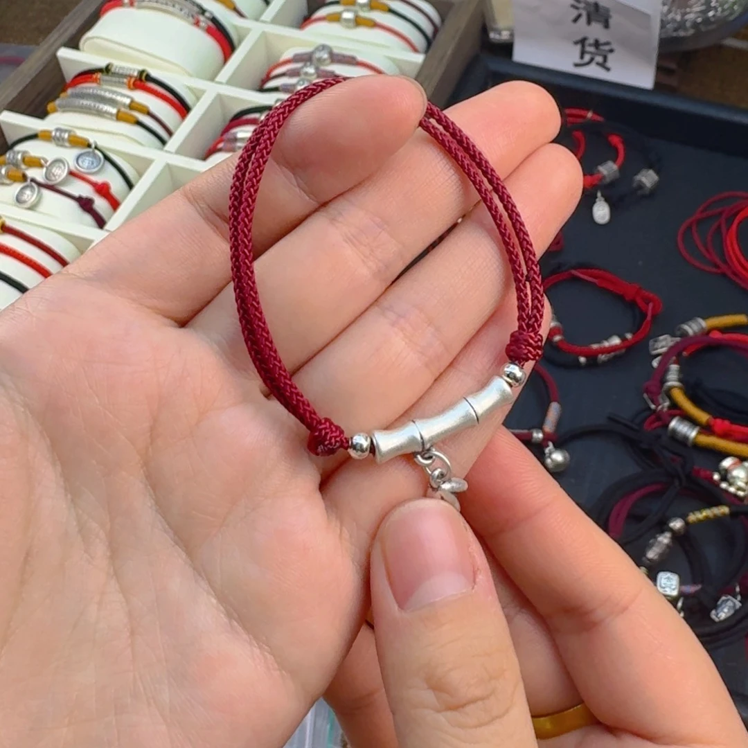 足银布艺竹报平安