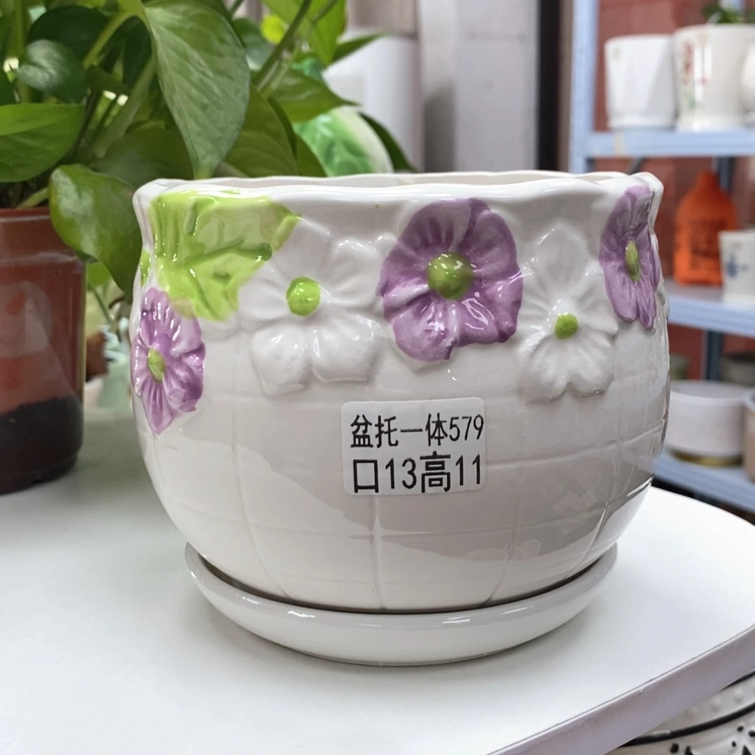 @陶瓷花盆@@5579