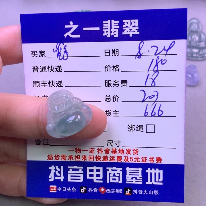 颈饰未镶嵌翡翠鹤****玲