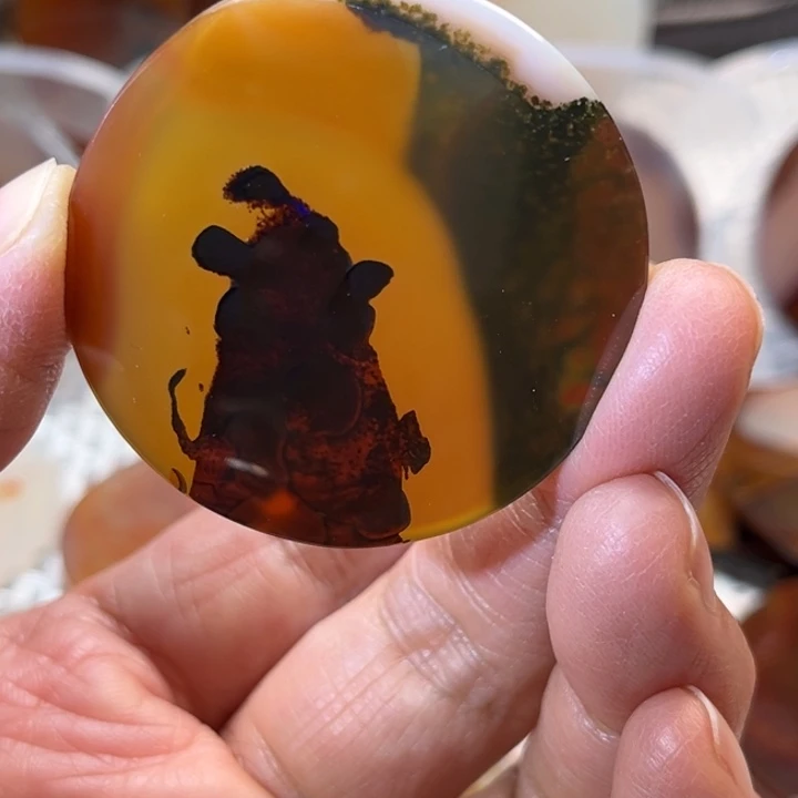 玛瑙/玉髓未镶嵌吊坠(不含链)