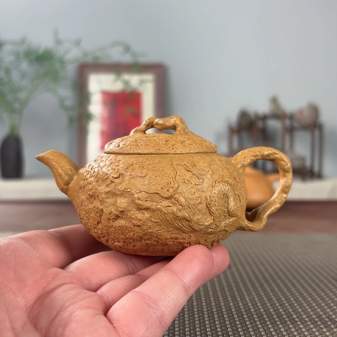 茶壶紫砂黄龙山原矿紫砂壶180