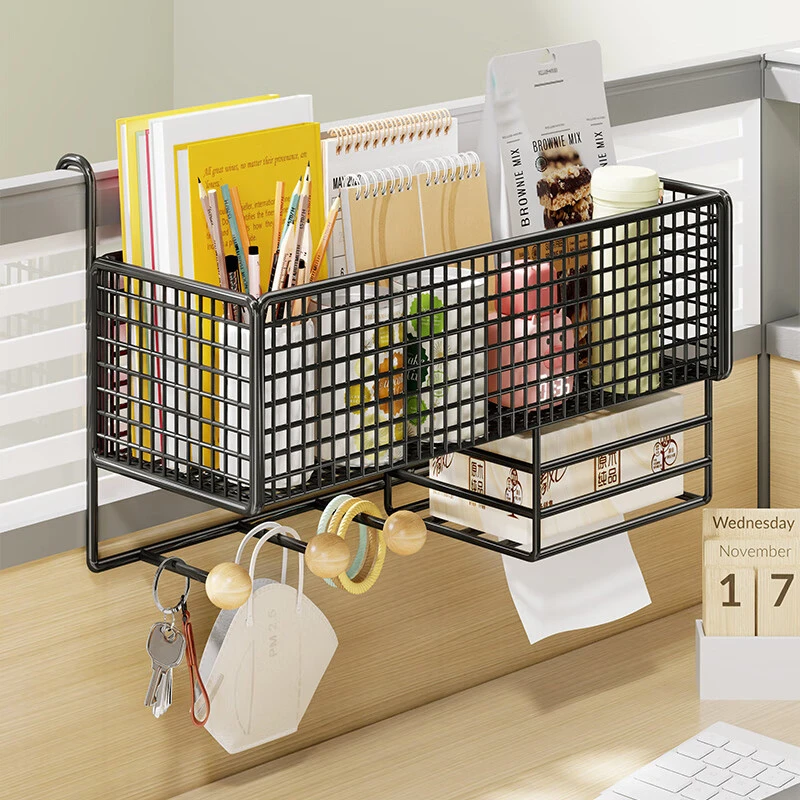 床边挂篮宿舍床头置物架大学生上铺床上挂篮收纳架悬挂式寝室好物