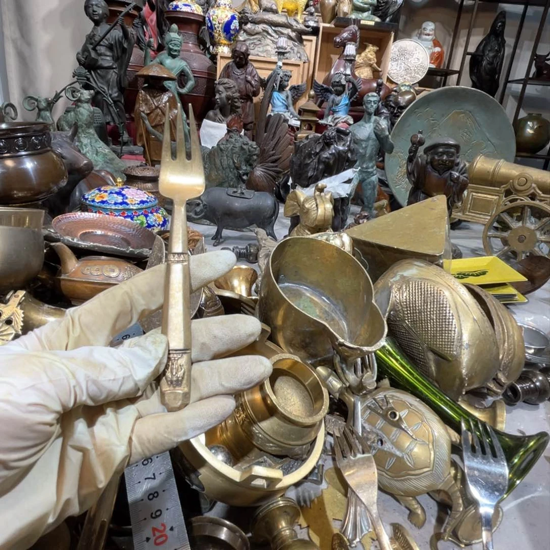 h****l大阪回流铜器摆件10