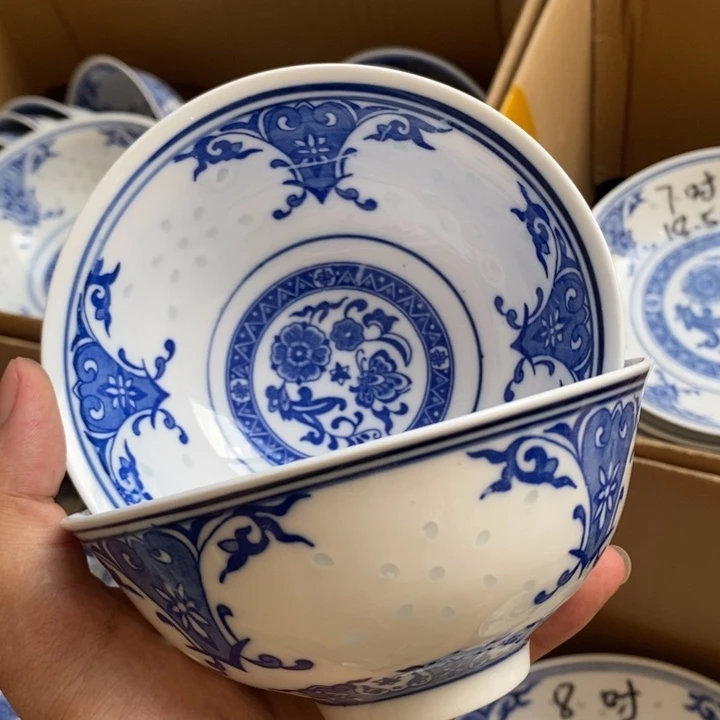 碗景德镇高温细白瓷餐具