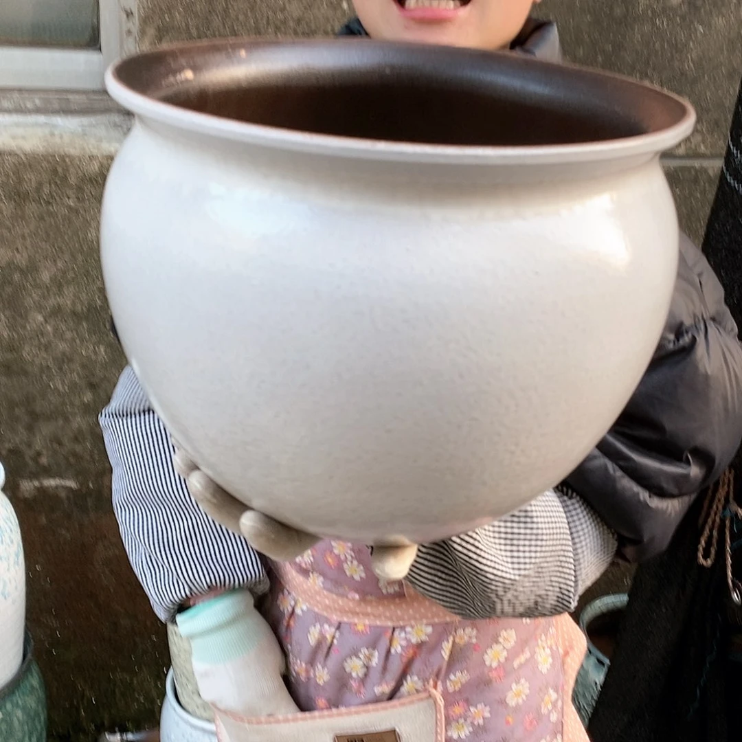 紫砂花盆正品口30高24