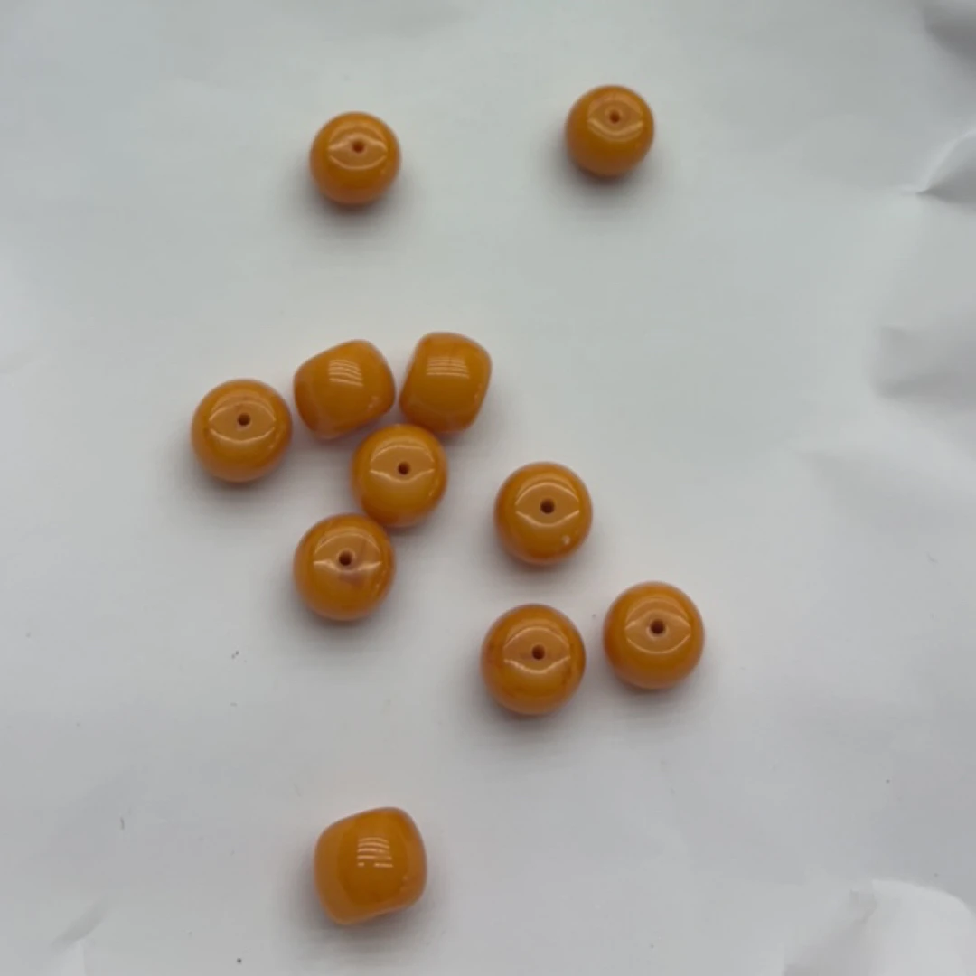 S48琥珀蜜蜡12mm单珠