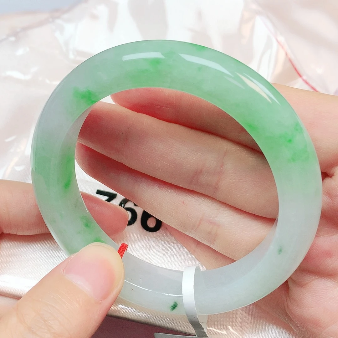 未镶嵌手镯翡翠抖音766