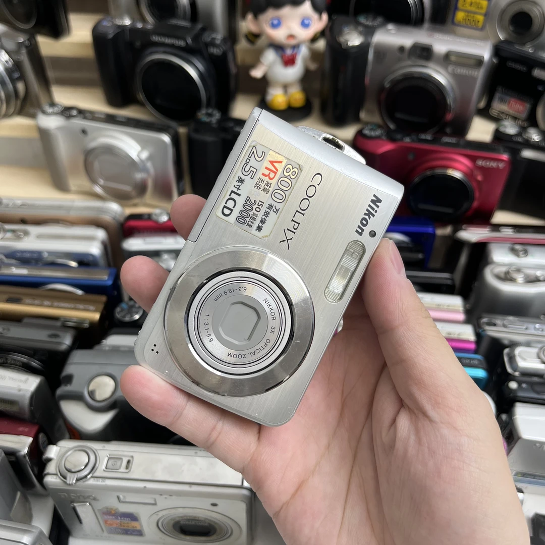 95新 Nikon/尼康 尼康s210网红款福利价氛围感送相机包