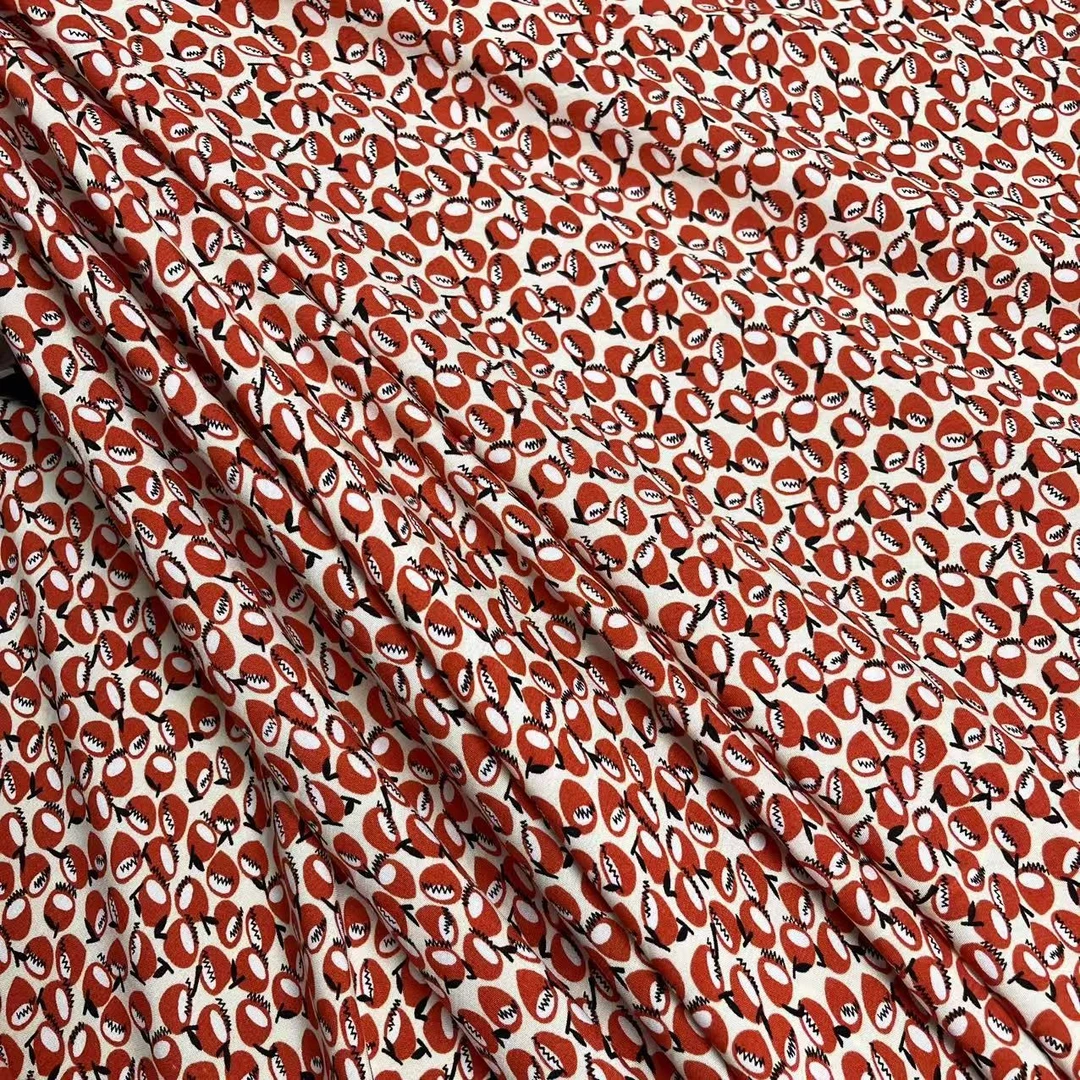 【碎花数码印花棉绸】两米包邮数码印花睡衣连衣裙面料人造棉布料