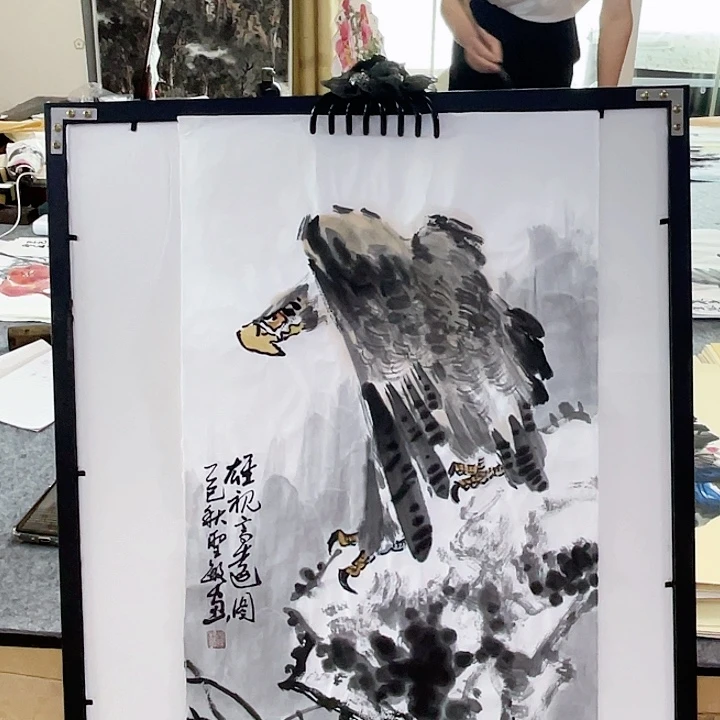 国画张圣敏先生纯手绘作品