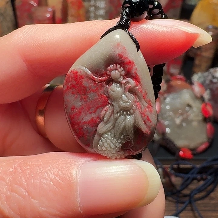 昌化鸡血石单*昌化鸡血石