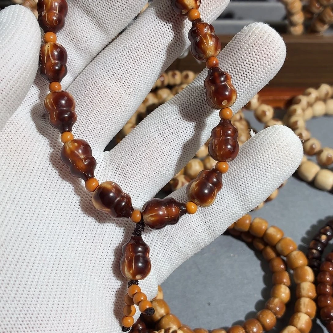 笑***尘吊坠紫金鼠椰香小葫芦