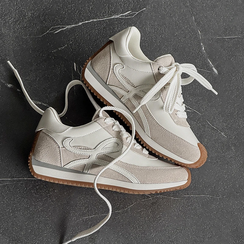 复古小众百搭阿甘鞋男2025秋季运动休闲鞋厚底增高德训潮流板鞋