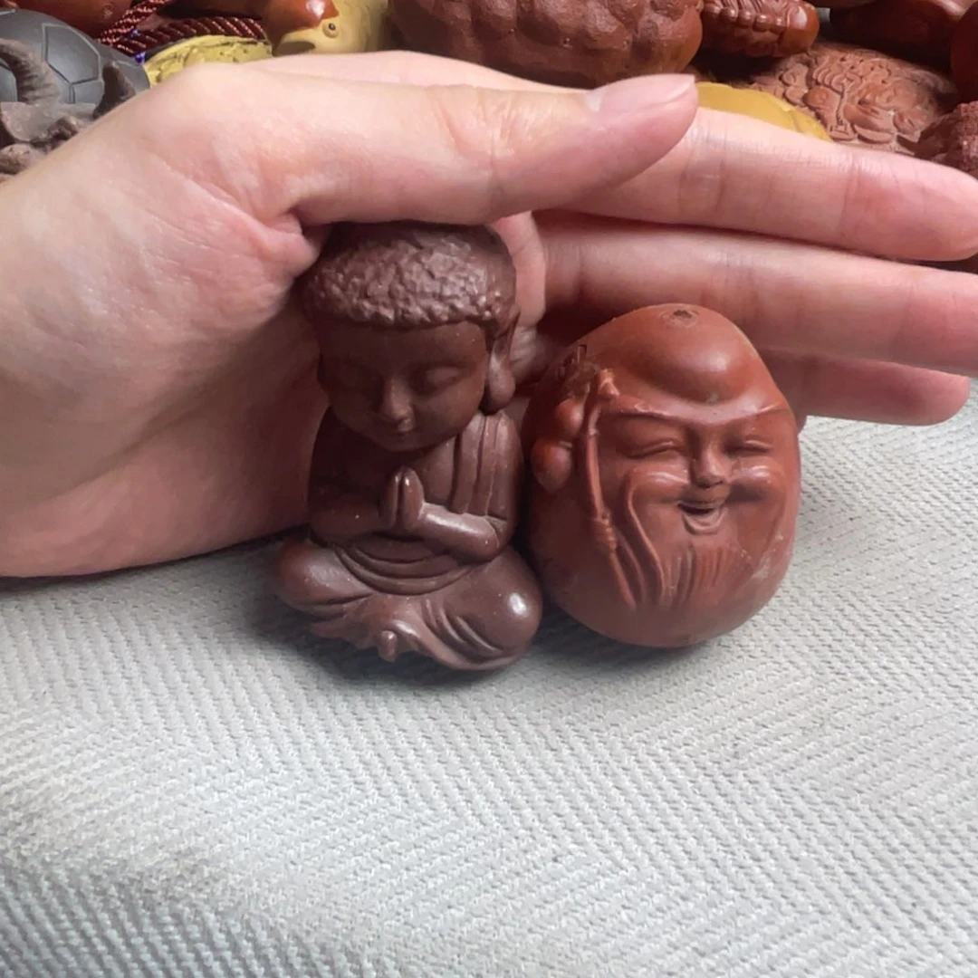 紫砂茶宠紫砂瑕疵