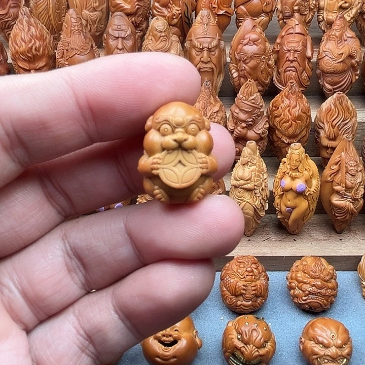 猴头核桃吊坠17尺寸的