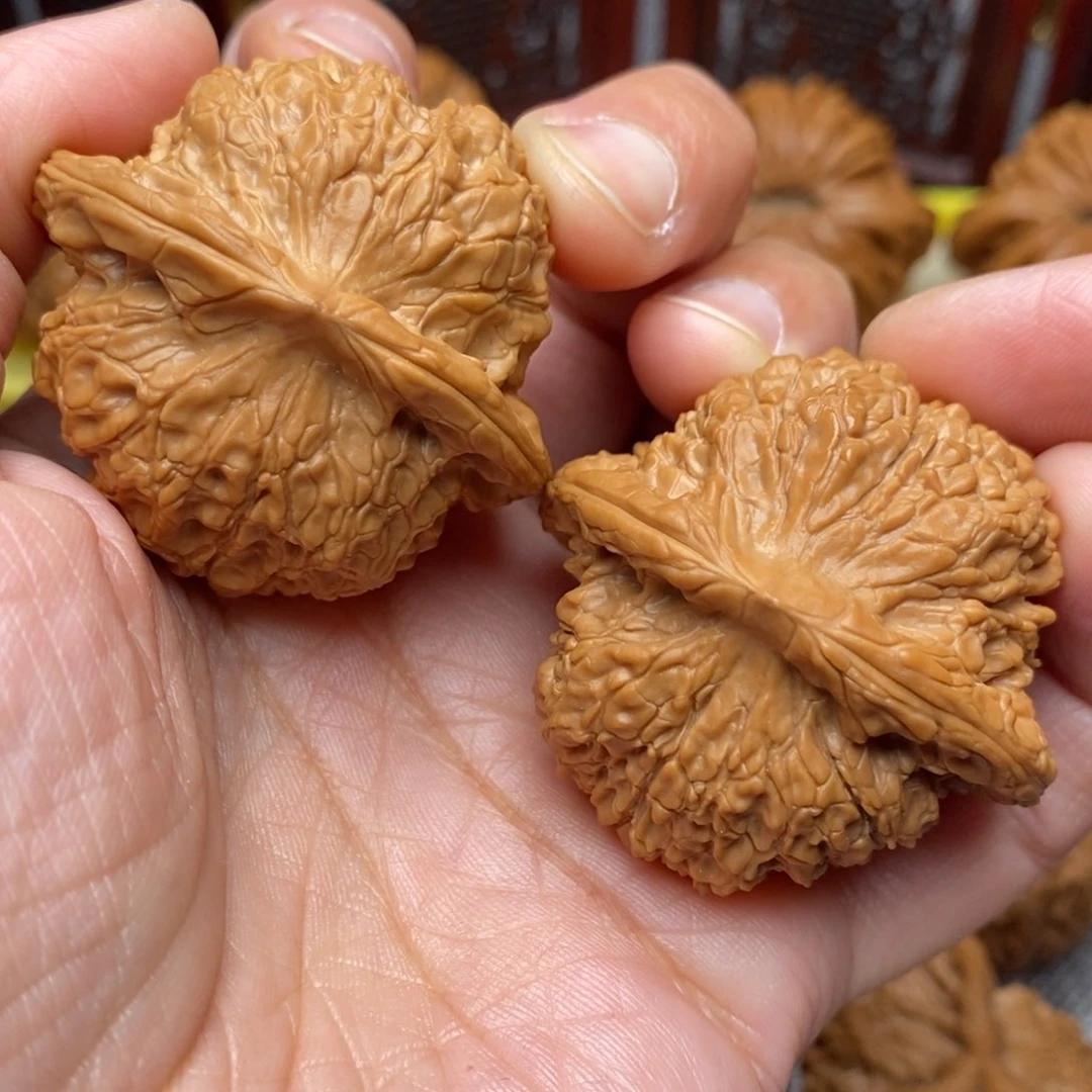 文玩核桃把件全品毕业血麒麟43尺