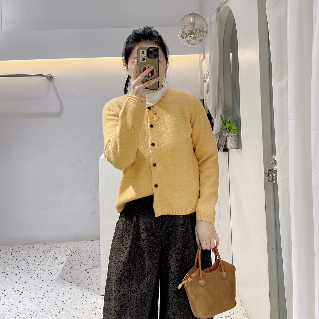 常规版显瘦线衣气质65520