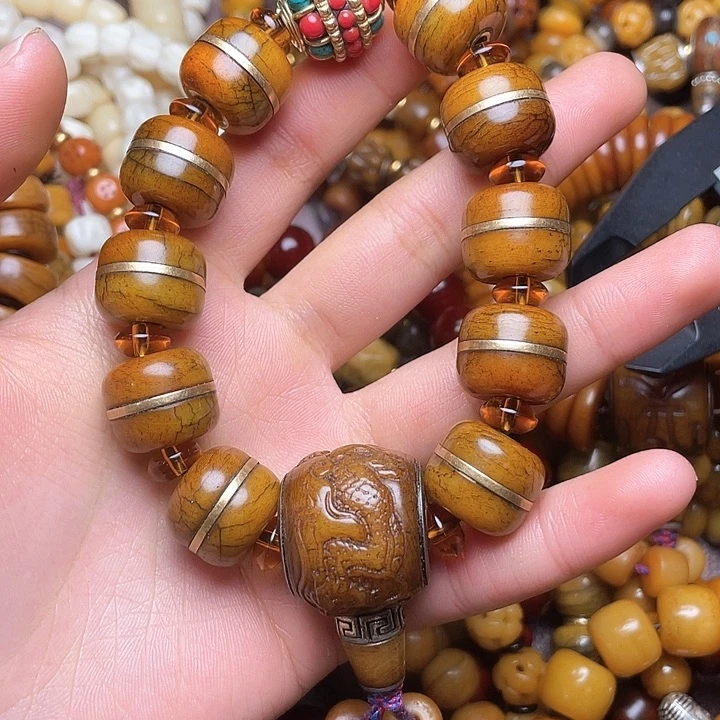 牛骨手串/手链?****?牦牛骨手持