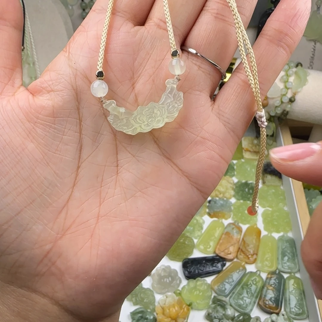 蛇纹石玉岫玉未镶嵌