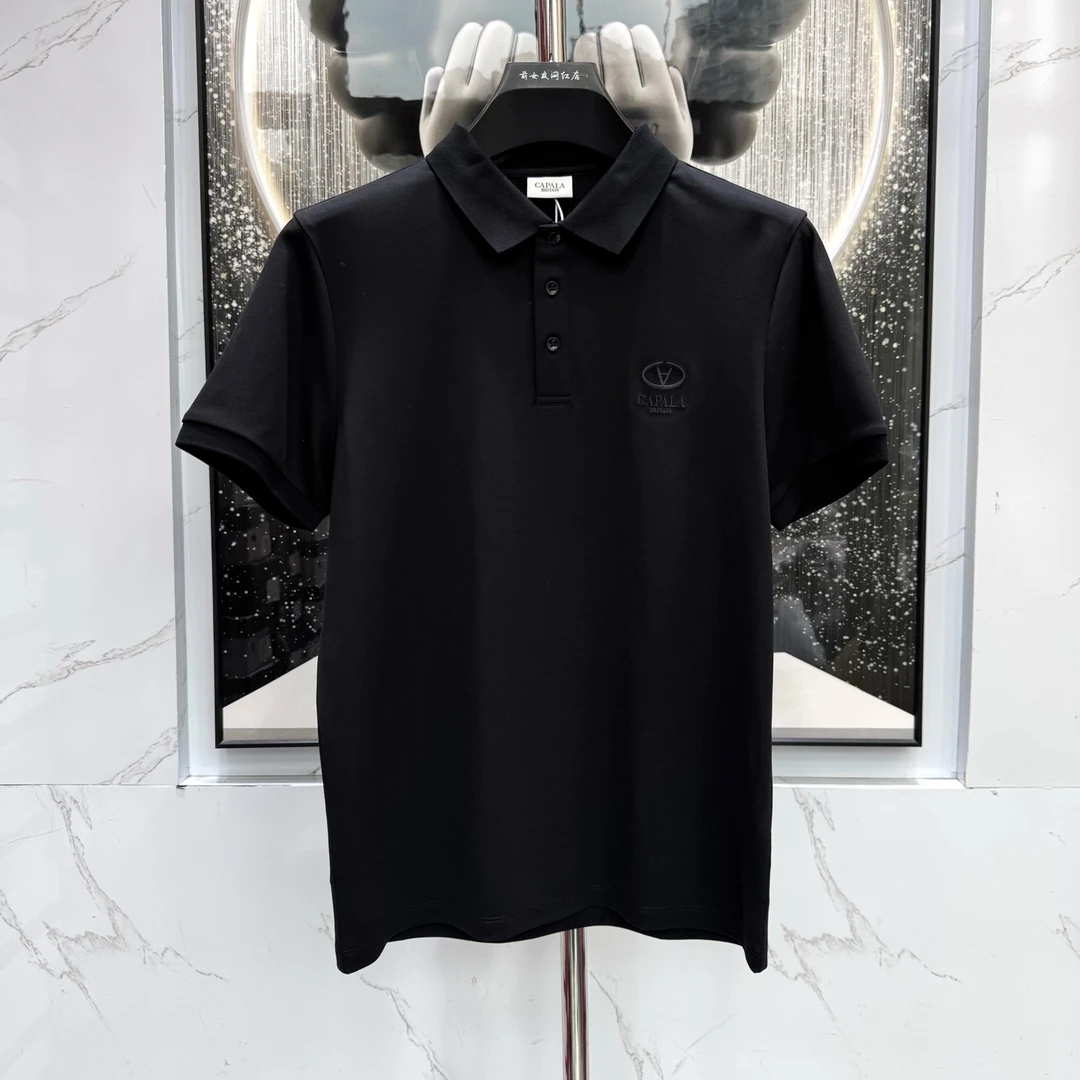 【卡珀拉Polo衫】新款高品质柔软男士polo衫男款休闲时尚春夏0706