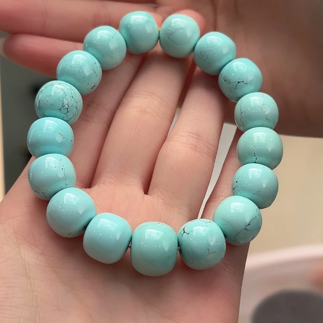 绿松石未镶嵌颈饰