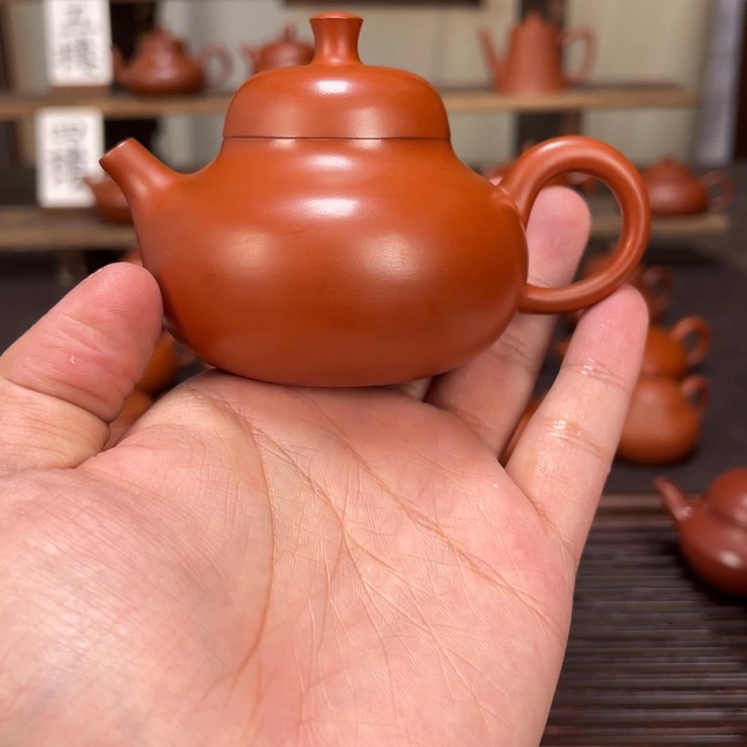 冷***冷紫砂茶壶精工多福110cc