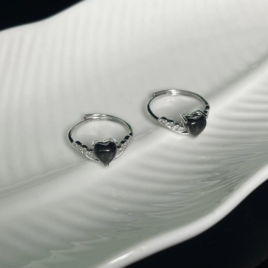 金运石爱心戒指JZ34多样性发其一