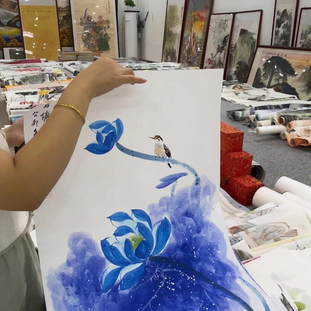 国画纯手绘国画字画作品
