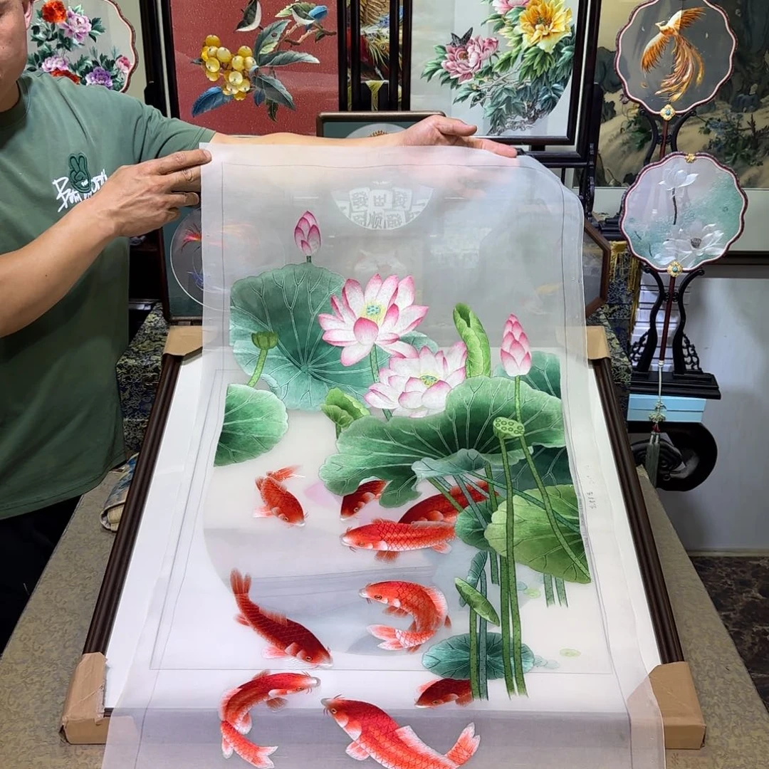 刺绣刺绣工艺精湛