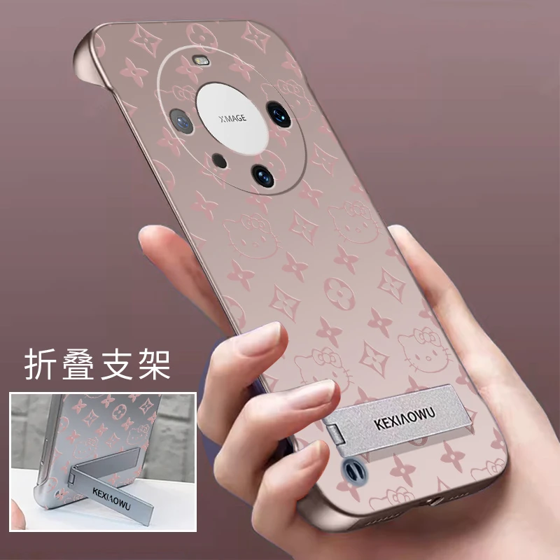 适用华为mate60手机壳mate60pro无边框保护套高级专业数码配件